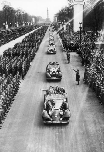20. aprill 1939. Hitleri 50. sünnipäeva tähistamine.
