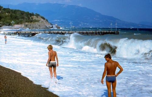 ©Kuldne plaaž Jalta lähedal.