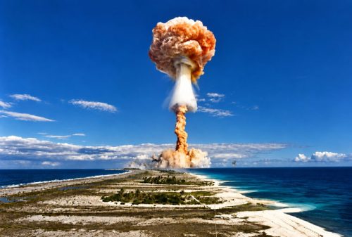 Murroa atoll.