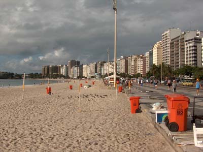 © Rio de Janeiro, Copacapana rannapromenaad