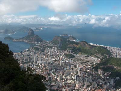 © Rio de Janeiro, vaade Kristuse kuju juurest