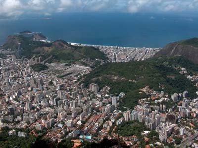 © Rio de Janeiro, vaade Kristuse kuju juurest