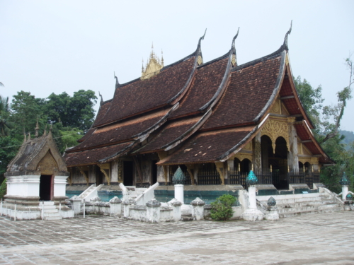 Budistlik tempel Luang Prabangis.